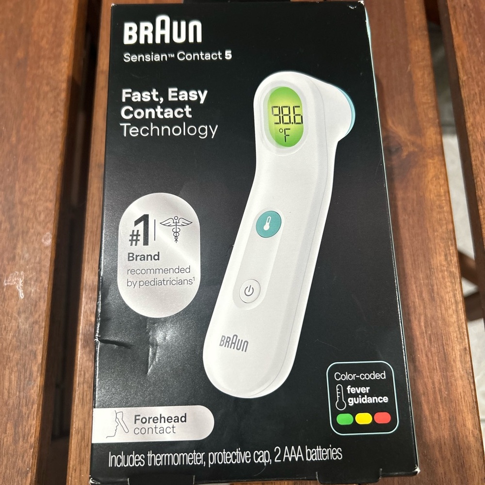 Braun Sensian Contact 5 Thermometer